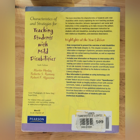 Characteristics of and Strategies for Teaching Students with Mild Disabilities - Picture 2 of 9